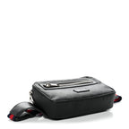 Soft GG Supreme Monogram Web Belt Bag Black Grey