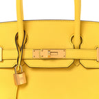 Togo Birkin 30 Jaune Citron