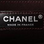 Goatskin Quilted New Medium Boy Handle Flap Burgundy