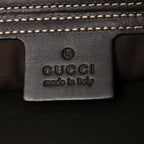 GG Supreme Monogram Belt Bag Dark Brown