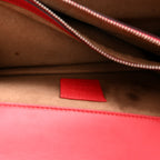 GG Supreme Monogram Arabesque Dionysus Shoulder Bag Hibiscus Red