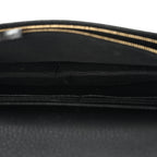 Calfskin Mini GG Marmont Chain Wallet Black