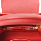 LV X TM Taurillon Cerises Capucines BB Rouge