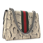 Snakeskin Web Medium Dionysus Shoulder Bag Natural