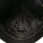 Guccissima Medium Flat Messenger Bag Black