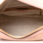 GG Supreme Monogram Textured Calfskin Web Super Mini Ophidia Shoulder Bag Pink