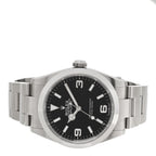 Stainless Steel 40mm Oyster Perpetual Explorer Watch Black 224270