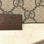 GG Supreme Monogram Neo Vintage Web Belt Bag Brown