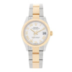 Stainless Steel 18K Yellow Gold 31mm Oyster Perpetual Datejust Watch White Roman 278273
