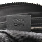 Soft GG Supreme Monogram Web Belt Bag Black Grey