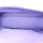 Denim GG Monogram Mini GG Marmont Shoulder Bag Light Purple
