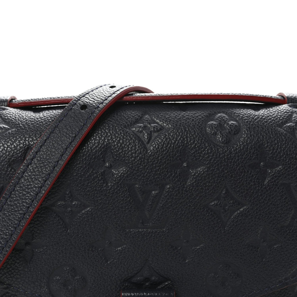 Empreinte Pochette Metis Marine Rouge