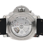 Stainless Steel Calfskin 44mm Luminor 1950 Fu Automatic Watch Black PAM00498
