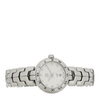 Stainless Steel Diamond 29mm Link Lady Quartz Watch Silver WAT1411