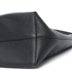 Grained Calfskin Medium N/S Park Tote Black
