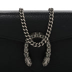 Calfskin Super Mini Dionysus Shoulder Bag Black