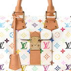Monogram Multicolor Speedy 30 White