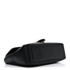 Calfskin Matelasse Medium GG Marmont Shoulder Bag Black
