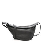 Deerskin Small Slouchy Banana Bag Espresso