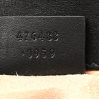 Calfskin Matelasse Super Mini GG Marmont Shoulder Bag Black