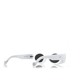 Acetate Sunglasses LW40033I Silver White
