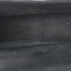 Silk Veau Doblis Pleated Mini Kelly Sellier 20 Black