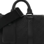 Monogram Taurillon Keepall Bandouliere 25 Black