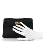 Swift Kelly Pochette Clutch Black