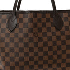 Damier Ebene Neo Neverfull MM Rose Ballerine
