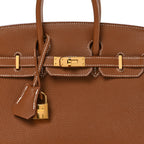 Togo Birkin 25 Gold