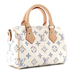 Monogram Jacquard Fabric Speedy Bandouliere 20 Multicolor Beige