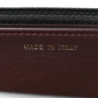 Lambskin Quilted Trendy CC Wallet On Chain WOC Black