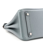 Togo Verso Birkin 25 Bleu Lin Chai