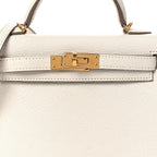 Chevre Mysore Mini Kelly Sellier 20 Mushroom