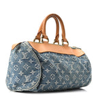 Monogram Denim Neo Speedy Blue