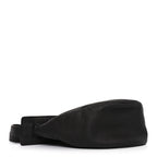 Grained Calfskin Small Slouchy Banana Bag Dark Brown
