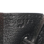 Togo Birkin 25 Black