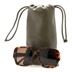 Acetate Square Sunglasses LW40134U Tortoise