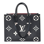 Empreinte Monogram Giant Onthego MM Black Beige