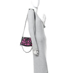 LV X YK Empreinte Multi Pochette Accessories Black Fuchsia
