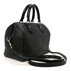Empreinte Monogram Giant Speedy Bandouliere 25 Black