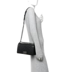 Caviar Quilted Medium Boy Flap Black