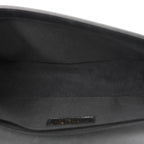 Caviar Quilted Medium Boy Flap Black
