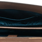 GG Supreme Monogram Web Medium Ophidia Chain Shoulder Bag Brown