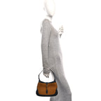 Straw Lux Boarded Dyana Lux Calfskin Small Jackie 1961 Hobo Dark Natural Blue