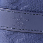 Monogram Taurillon Keepall Bandouliere 35 Blue