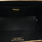 Lambskin Quilted Coco Click Bag Black