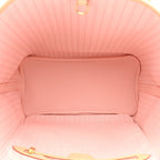 Damier Azur Neo Neverfull MM Rose Ballerine