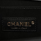 Caviar Quilted Medium Boy Flap Black