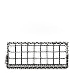 Brass Calfskin Grocery By Chanel Minaudiere Shopping Basket Silver